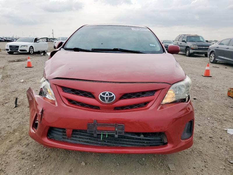 2T1BU4EE5CC780368 - 2012 TOYOTA COROLLA BASE 红色 照片 5