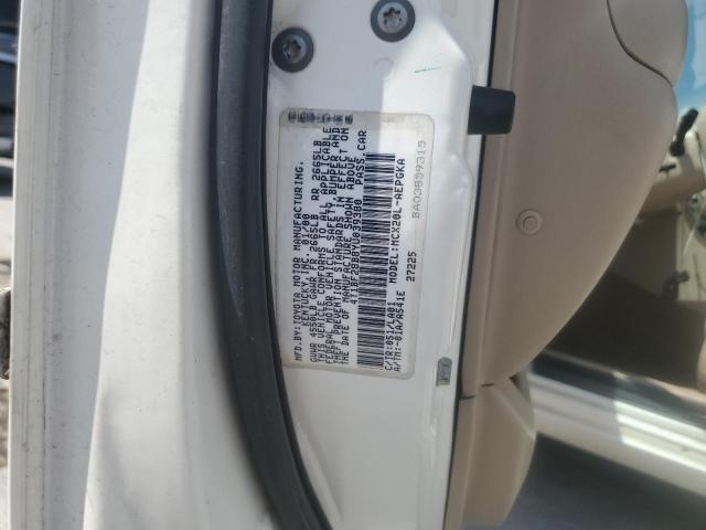 4T1BF28B8YU039380 - 2000 TOYOTA AVALON XL WHITE photo 12