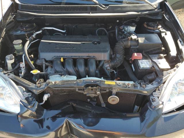 2T1KR32E78C691621 - 2008 TOYOTA COROLLA MA XR BLACK photo 11