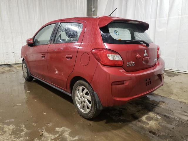 ML32A4HJXKH008768 - 2019 MITSUBISHI MIRAGE SE RED photo 2