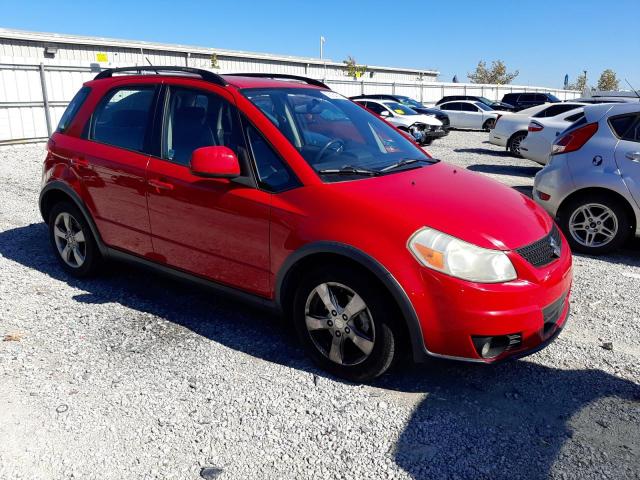 JS2YB5A37B6302331 - 2011 SUZUKI SX4 RED photo 4