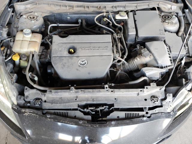 JM1BL1UFXC1592820 - 2012 MAZDA 3 I BLACK photo 11