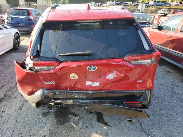 JTMAB3FV3MD051607 - 2021 TOYOTA RAV4 PRIME SE RED photo 6