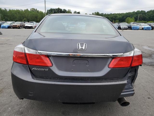 1HGCR2F7XDA125897 - 2013 HONDA ACCORD EX GRAY photo 6