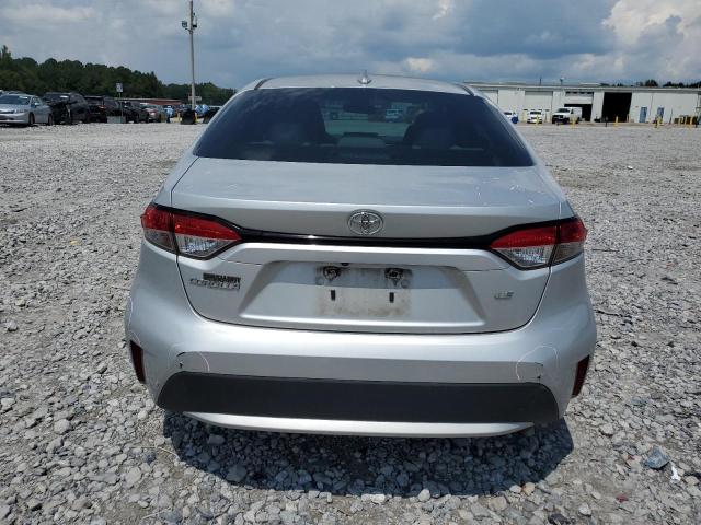 5YFEPRAE3LP026246 - 2020 TOYOTA COROLLA LE SILVER photo 6