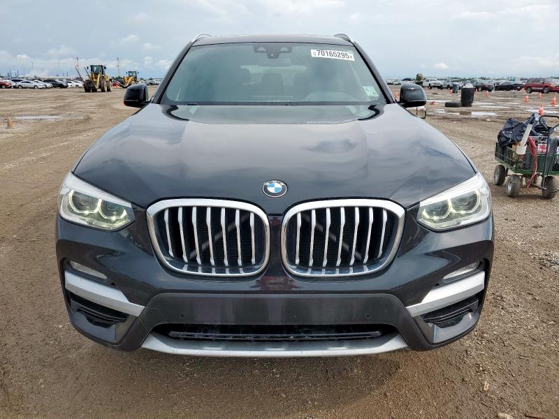 5UXTR9C55KLP76736 - 2019 BMW X3 XDRIVE30I BLACK photo 5