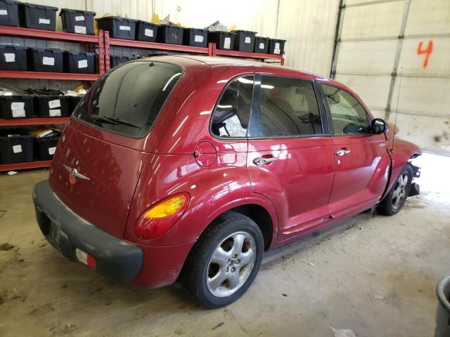 3C8FY4BBX1T659876 - 2001 CHRYSLER PT CRUISER BURGUNDY photo 3