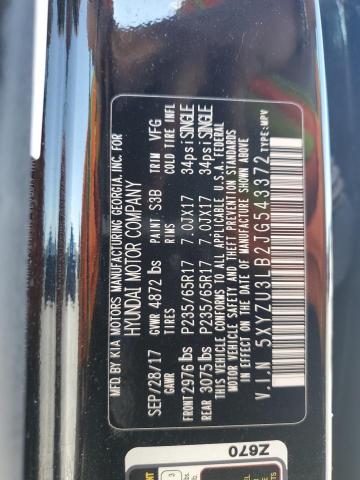 5XYZU3LB2JG543372 - 2018 HYUNDAI SANTA FE SPORT შავი ფოტო 13