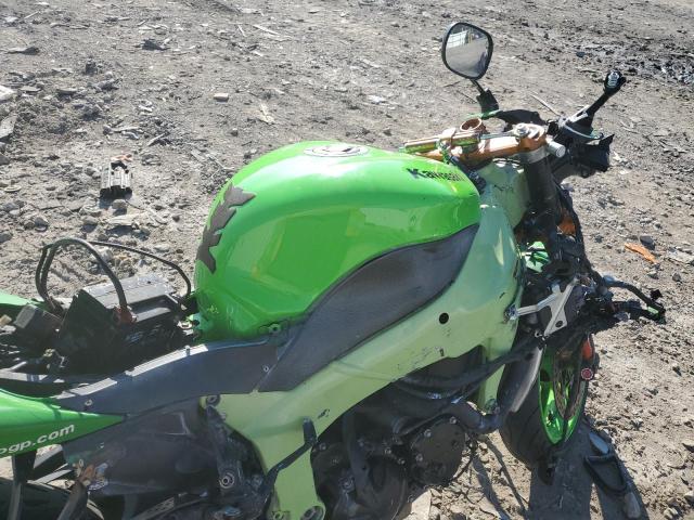 JKAZX4P147A001630 - 2007 KAWASAKI ZX600 P GREEN photo 5