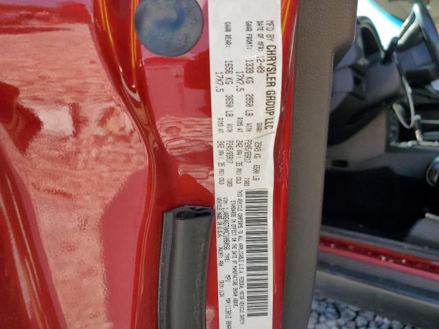 1J4RG4GT0AC108056 - 2010 JEEP COMMANDER SPORT Rot Foto 14