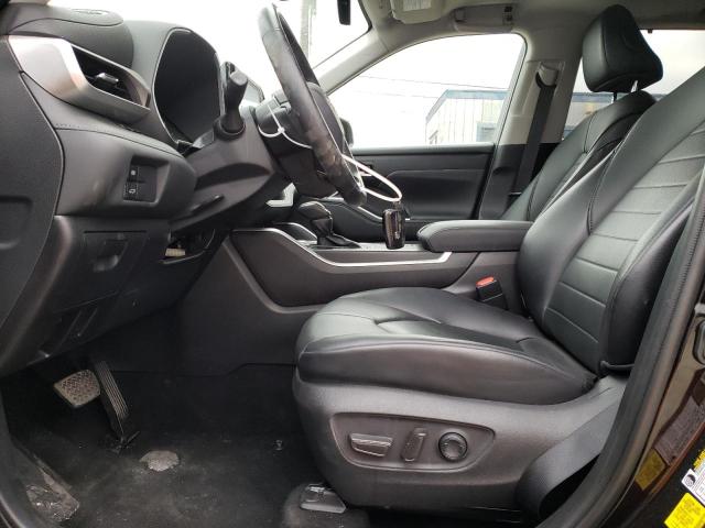 5TDGZRAH8MS531964 - 2021 TOYOTA HIGHLANDER XLE BLACK photo 7