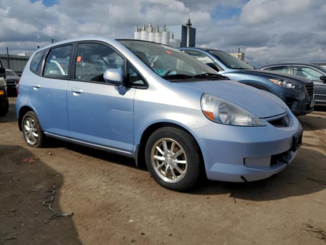 JHMGD38408S035602 - 2008 HONDA FIT BLUE photo 4