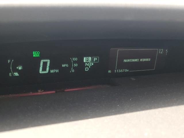 JTDKN3DU6F0445067 - 2015 TOYOTA PRIUS RED photo 9