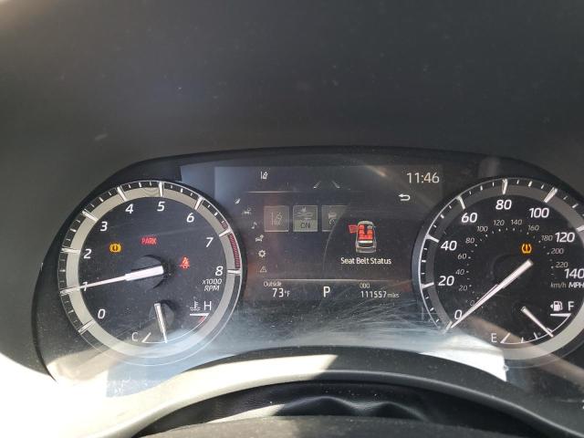 5TDGZRBH0MS108262 - 2021 TOYOTA HIGHLANDER XLE BLUE photo 9