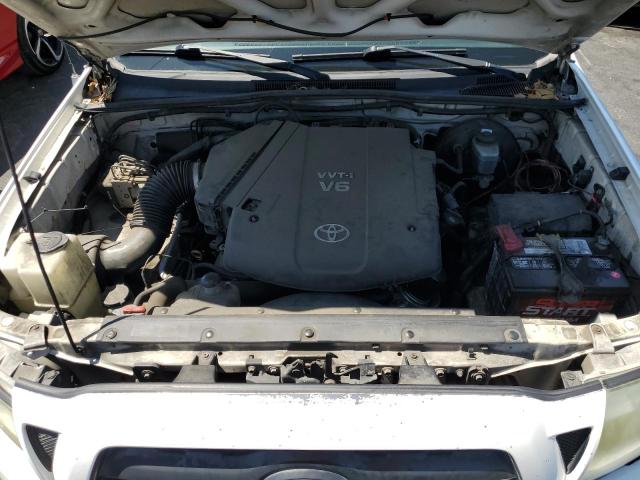 5TETU62N58Z507209 - 2008 TOYOTA TACOMA PRERUNNER ACCESS CAB WHITE photo 11
