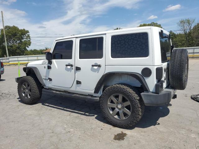 1C4BJWEG1FL644225 - 2015 JEEP WRANGLER U SAHARA WHITE photo 2