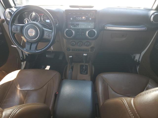 1C4BJWEG1FL644225 - 2015 JEEP WRANGLER U SAHARA WHITE photo 8