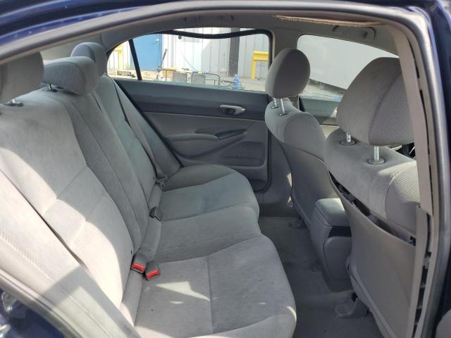 19XFA16559E001231 - 2009 HONDA CIVIC LX BLUE photo 10