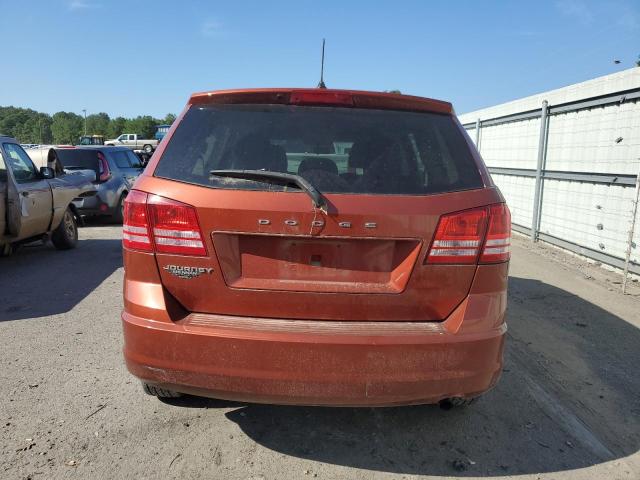 3C4PDCAB0DT517652 - 2013 DODGE JOURNEY SE ORANGE photo 6