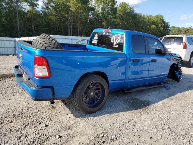 1C6SRECG7MN542961 - 2021 RAM 1500 TRADESMAN BLUE photo 3