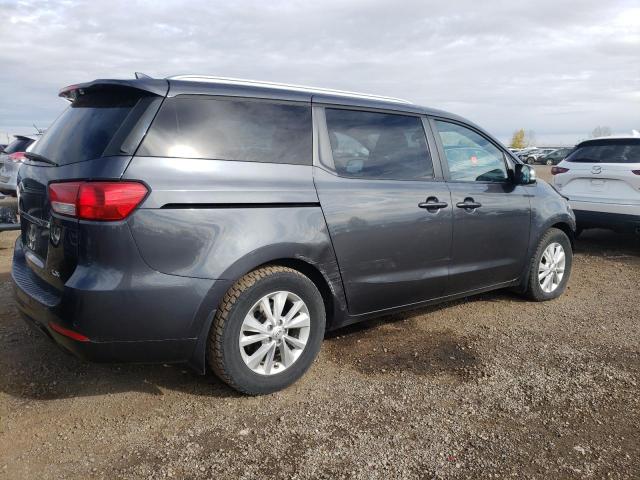 KNDMB5C16F6015153 - 2015 KIA SEDONA LX GRAY photo 3