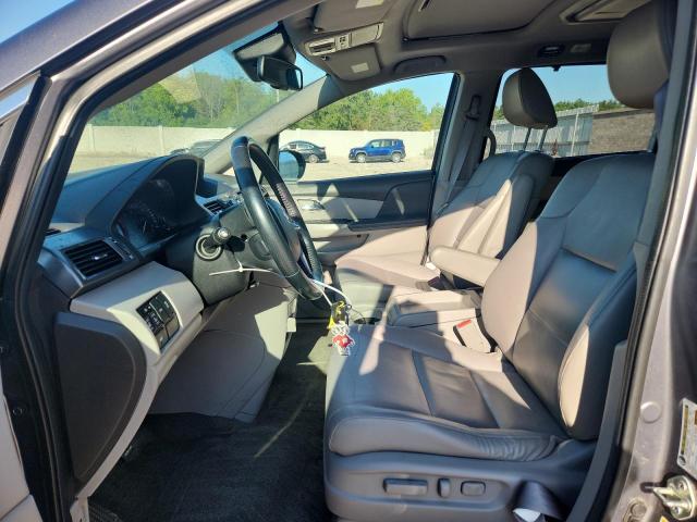 5FNRL5H66EB040273 - 2014 HONDA ODYSSEY EXL ნაცრისფერი ფოტო 7