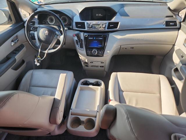 5FNRL5H66EB040273 - 2014 HONDA ODYSSEY EXL ნაცრისფერი ფოტო 8