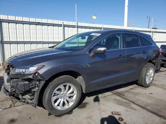 5J8TB4H39JL027714 - 2018 ACURA RDX GRAY photo 1