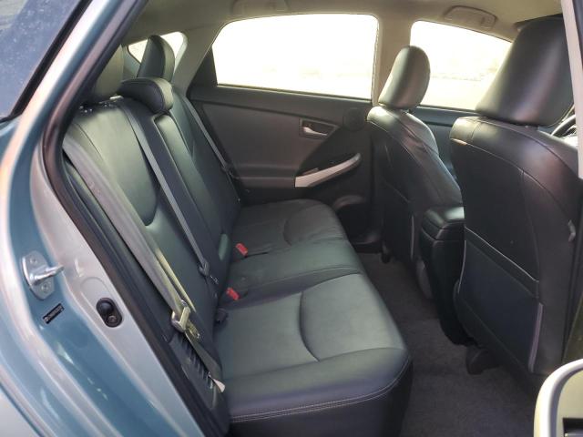 JTDKN3DPXC3007091 - 2012 TOYOTA PRIUS PLUG Бирюзовый фото 10