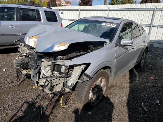 5J6TF2H52CL005351 - 2012 HONDA CROSSTOUR EXL SILVER photo 1