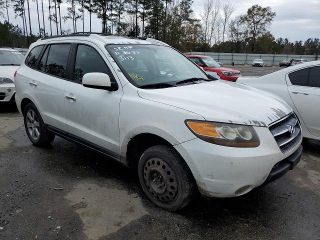 5NMSH73E17H043113 - 2007 HYUNDAI SANTA FE SE WHITE photo 4