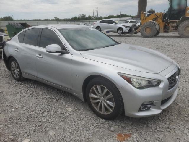 JN1CV7AP3HM641556 - 2017 INFINITI Q50 BASE ვერცხლისფერი ფოტო 4