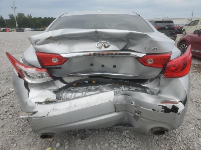 JN1CV7AP3HM641556 - 2017 INFINITI Q50 BASE ვერცხლისფერი ფოტო 6