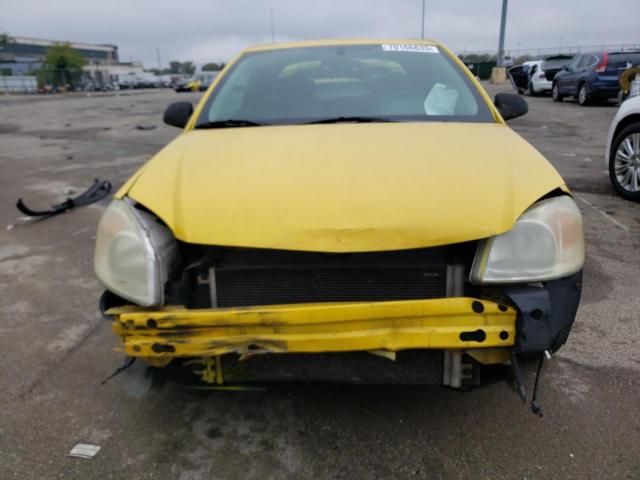 1G1AM15B767637792 - 2006 CHEVROLET COBALT SS YELLOW photo 5