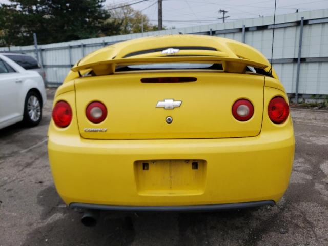 1G1AM15B767637792 - 2006 CHEVROLET COBALT SS YELLOW photo 6