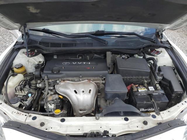 4T1BE46K77U670122 - 2007 TOYOTA CAMRY CE WHITE photo 11