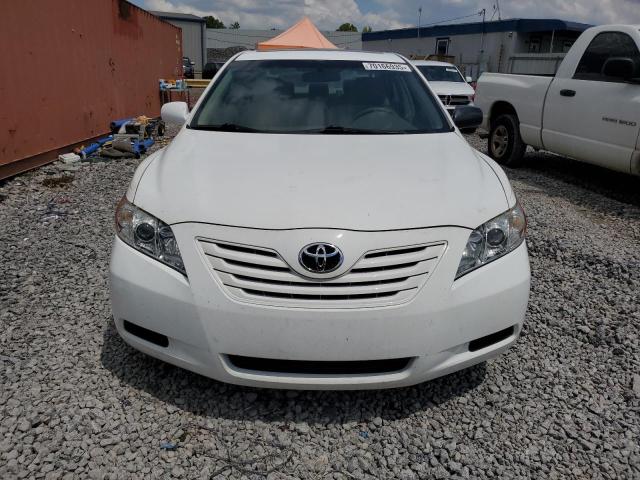 4T1BE46K77U670122 - 2007 TOYOTA CAMRY CE WHITE photo 5