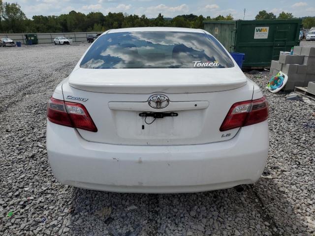 4T1BE46K77U670122 - 2007 TOYOTA CAMRY CE WHITE photo 6