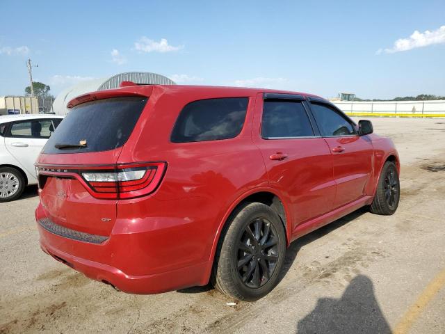 1C4RDHDG5JC171778 - 2018 DODGE DURANGO GT RED photo 3