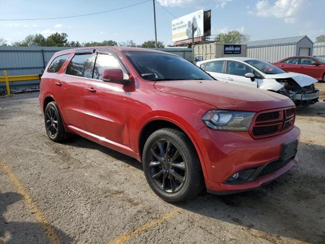 1C4RDHDG5JC171778 - 2018 DODGE DURANGO GT RED photo 4