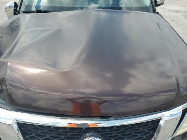 JN8AY2NF6H9300868 - 2017 NISSAN ARMADA PLATINUM BROWN photo 12
