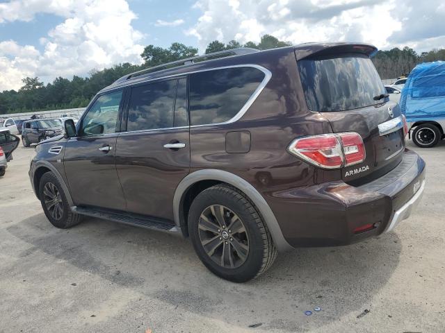 JN8AY2NF6H9300868 - 2017 NISSAN ARMADA PLATINUM BROWN photo 2