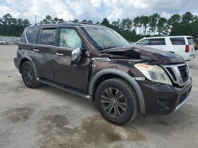 JN8AY2NF6H9300868 - 2017 NISSAN ARMADA PLATINUM BROWN photo 4