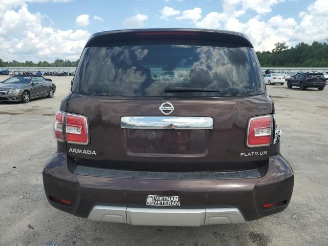 JN8AY2NF6H9300868 - 2017 NISSAN ARMADA PLATINUM BROWN photo 6