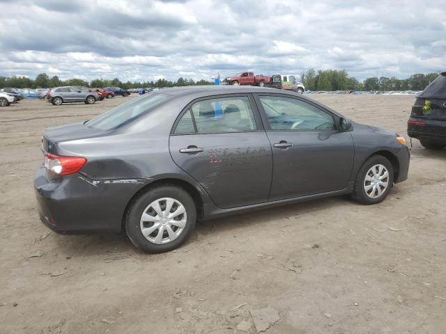 2T1BU4EE6BC703233 - 2011 TOYOTA COROLLA BASE GRAY photo 3