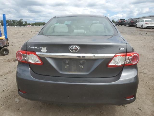 2T1BU4EE6BC703233 - 2011 TOYOTA COROLLA BASE GRAY photo 6
