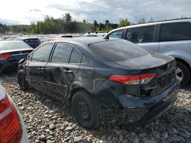 JTDEPMAE9NJ229555 - 2022 TOYOTA COROLLA LE BLACK photo 2