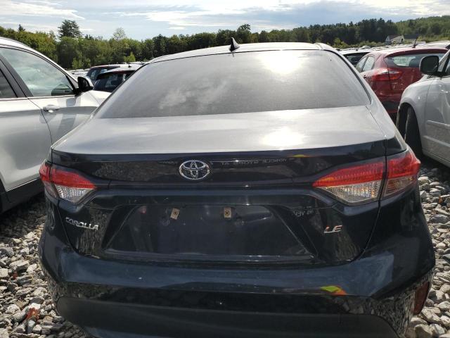 JTDEPMAE9NJ229555 - 2022 TOYOTA COROLLA LE BLACK photo 6