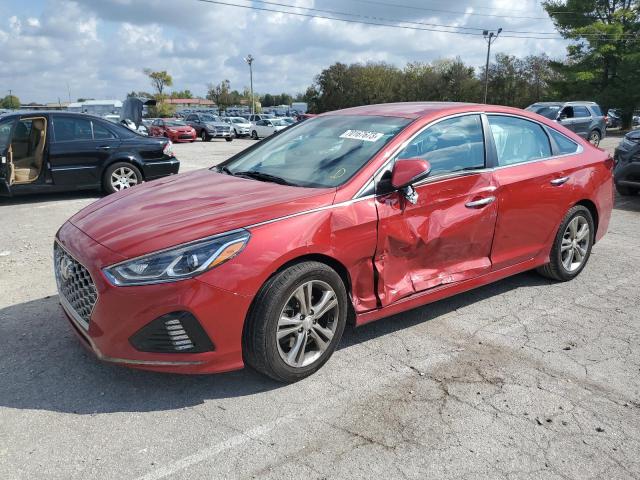 5NPE34AF8KH778365 - 2019 HYUNDAI SONATA LIMITED RED photo 1