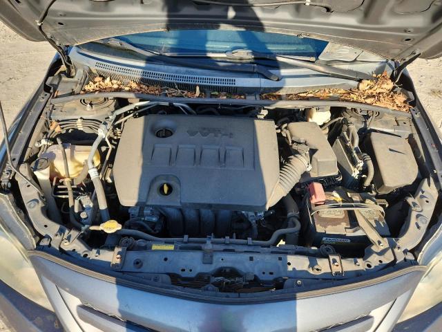 2T1BU4EE6DC988132 - 2013 TOYOTA COROLLA BASE GRAY photo 11